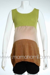 baju hamil kutung gliter hijau  BHY 09  large